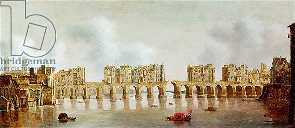 View of London Bridge, c.1632