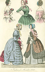 Постер Fashions for November 1846 №1 1