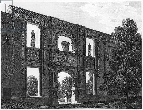 Arch of Gaillon, Musee des Monuments Francais, Paris, 1816