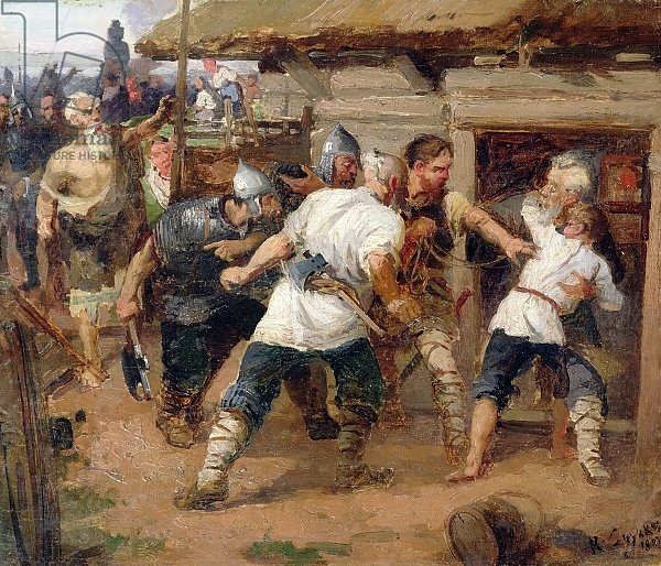 The Pagans killed the first Christians of Kievan Rus, 1884