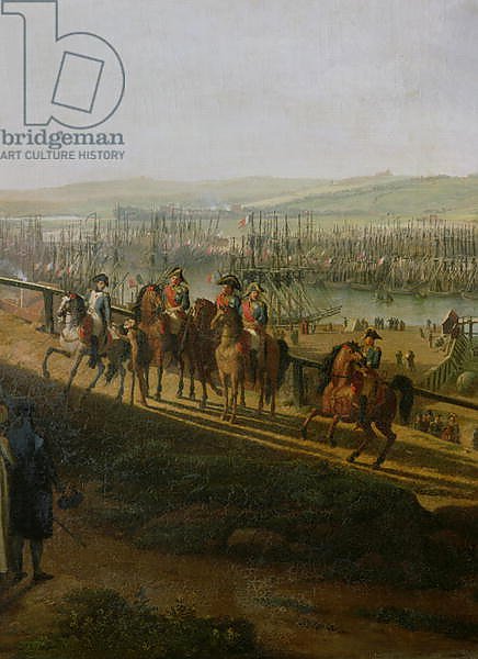 Napoleon Bonaparte Visiting the Camp at Boulogne in July 1804