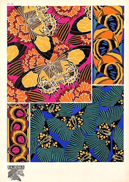Papillons by E. A. Seguy №10