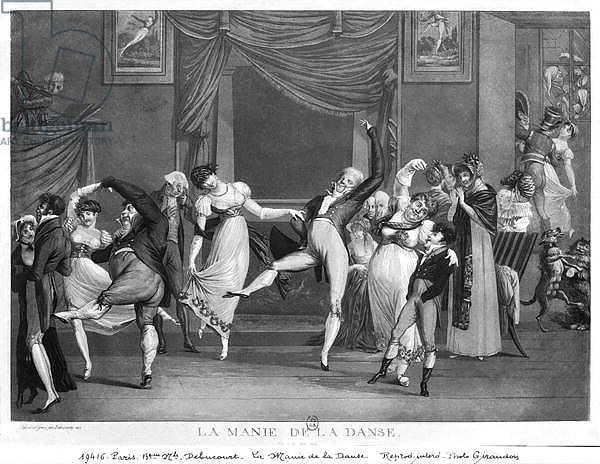Dance mania, 1809