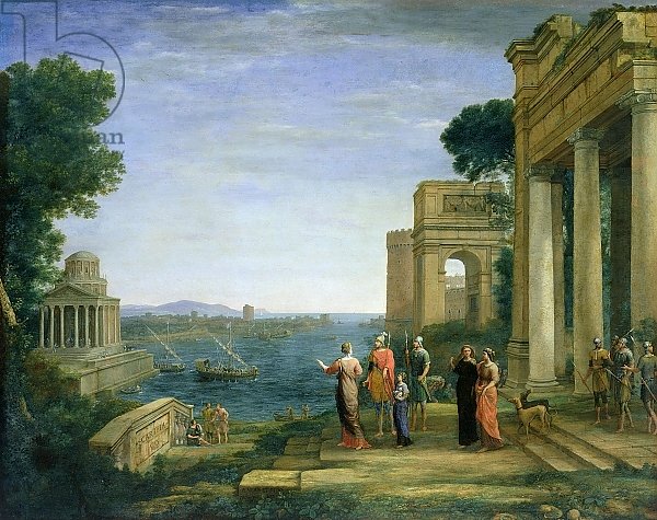 Aeneas and Dido in Carthage, 1675