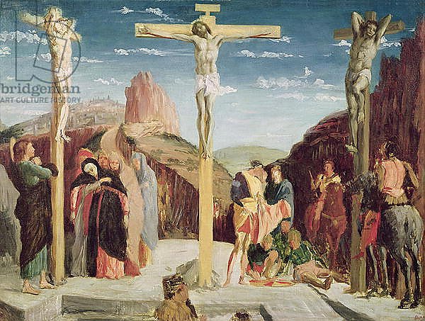Calvary, after a painting by Andrea Mantegna