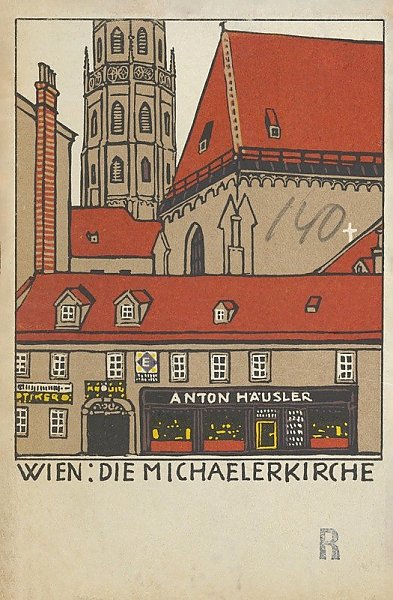 Wien; Die Michaelerkirche