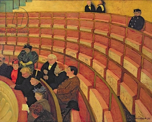 The Upper Circle at the Theatre du Chatelet, 1895