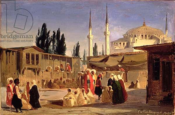 The Slave's Bazaar, Constantinople
