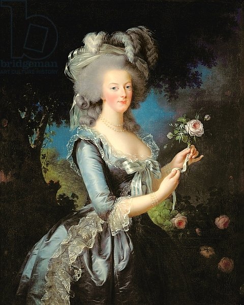 Marie Antoinette with a Rose, 1783