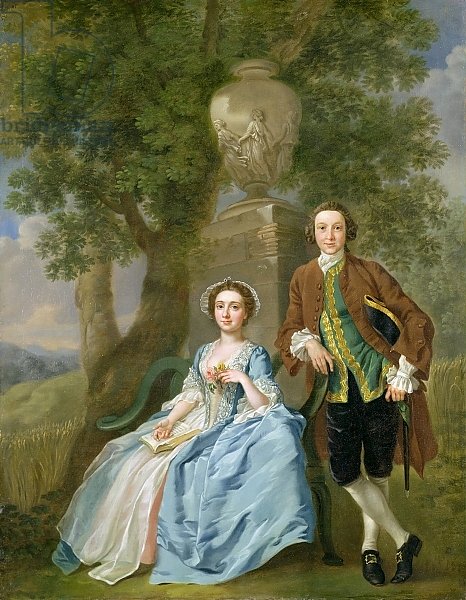 Portrait of George and Margaret Rogers, c.1748-50