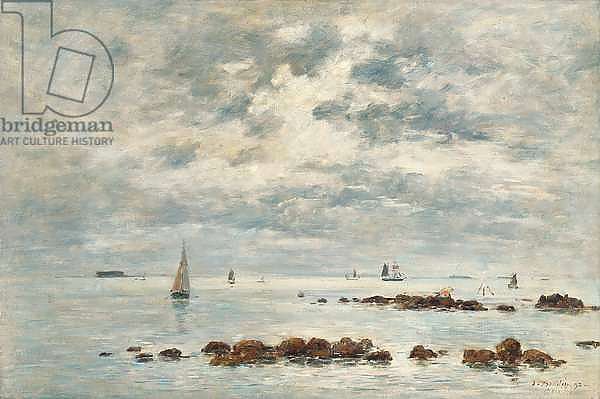 Low Tide, Saint Vaast la Hougue, 1892