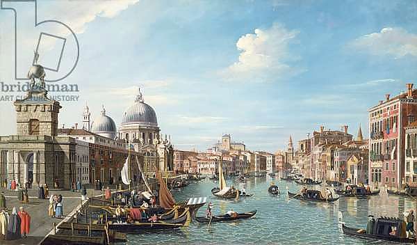 The entrance to the Grand Canal, Venice