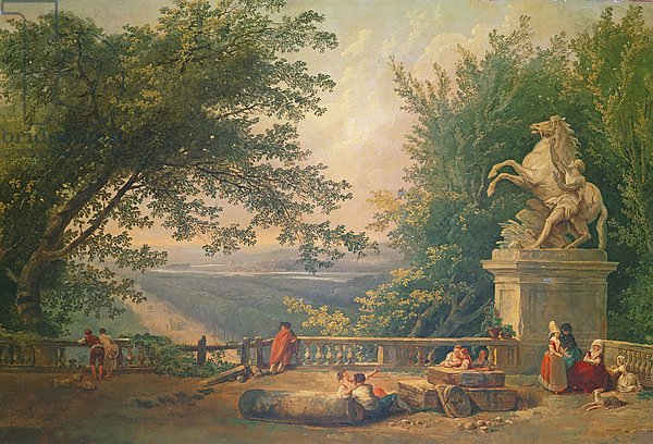 Terrace Ruins in a Park, c.1780