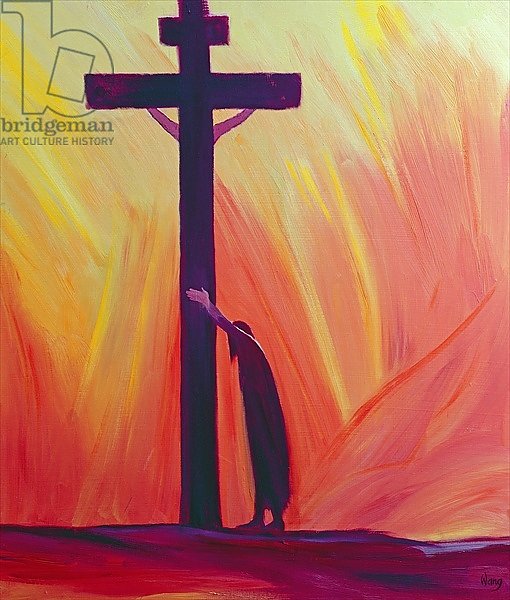 In our sufferings we can lean on the Cross by trusting in Christ's love, 1993