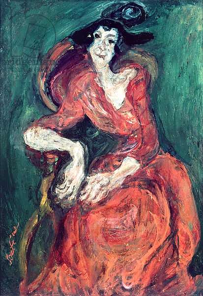 Woman in Red, 1922