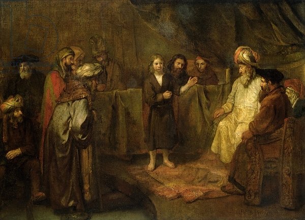 The Twelve Year Old Jesus in front of the Scribes, c.1655