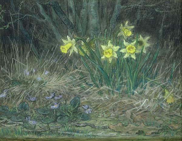Narcissi and Violets, c.1867