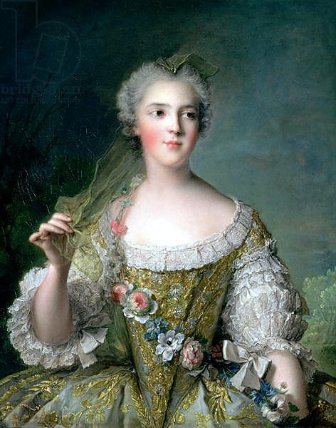 Portrait of Madame Sophie, daughter of Louis XV, at Fontevrault, 1748
