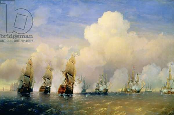 The Russo-Swedish Sea War near Kronstadt in 1790 1