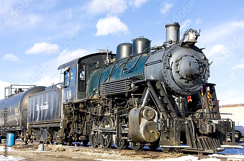 Паровой локомотив, Колорадо, США