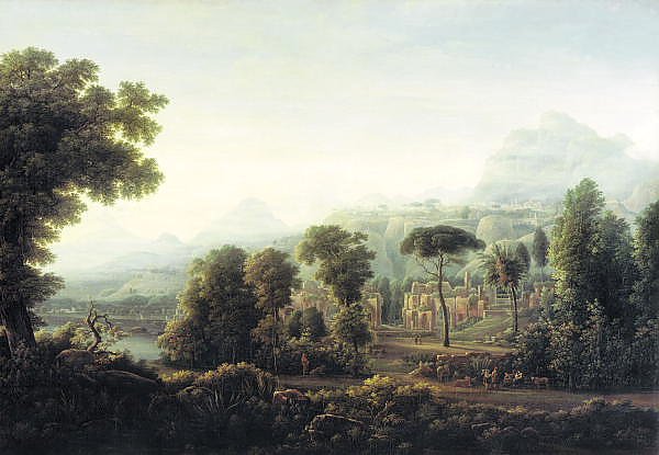 Вид Сицилии. Горы. 1811
