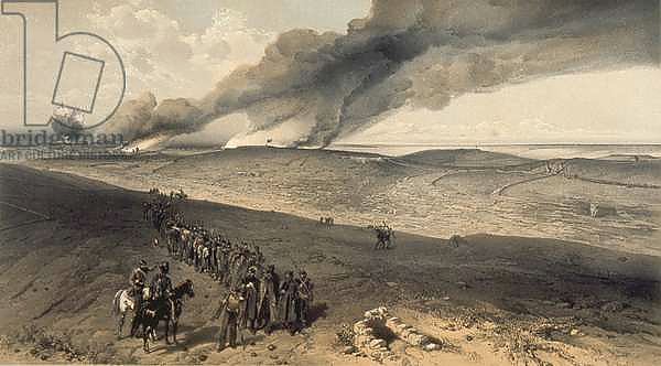 Redan and Advanced Trenches of British Right Attack, 1856