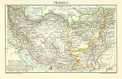 Постер Карта Персии 2