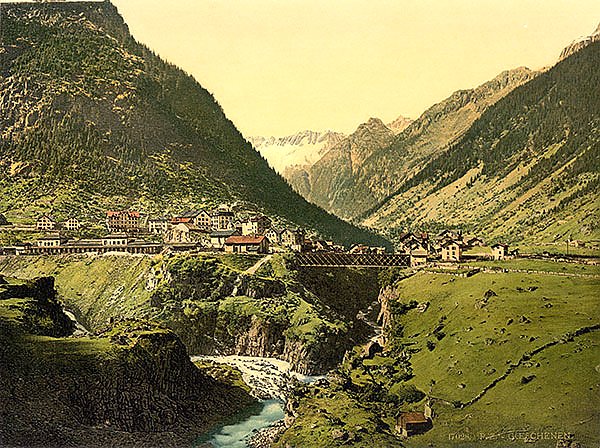 Швейцария. Село Гёшенен