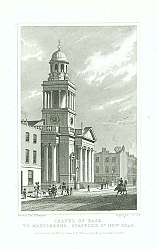 Постер Chapel of Ease, to Marylebone, Stafford St. New Road