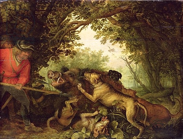 Boar Hunt, 1611