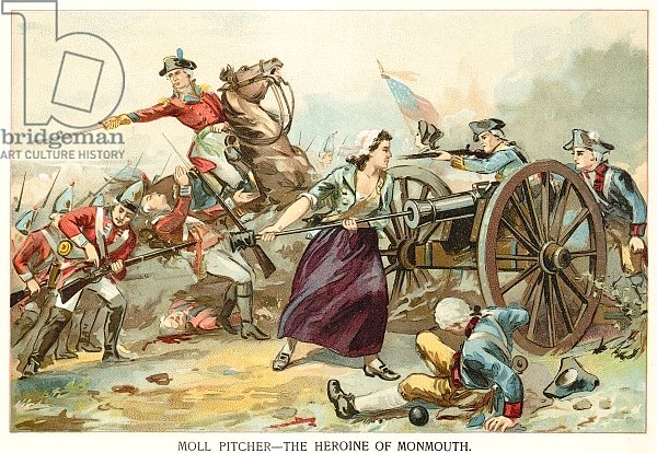 Moll Pitcher - The heroine of Monmouth