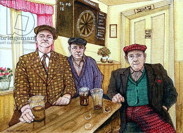 Three Men in a Pub, 1984