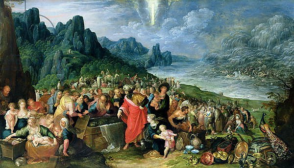 The Israelites on the Bank of the Red Sea, 1621