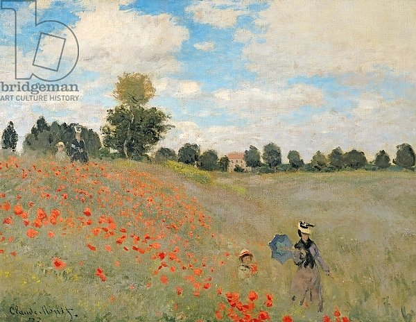 Wild Poppies, near Argenteuil, 1873 2