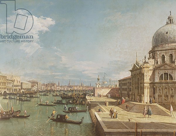 The Entrance to the Grand Canal and the church of Santa Maria della Salute, Venice