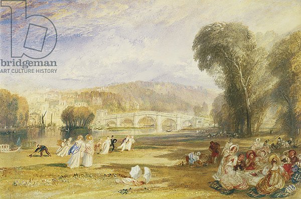 Richmond Hill and Bridge, Surrey, c.1831