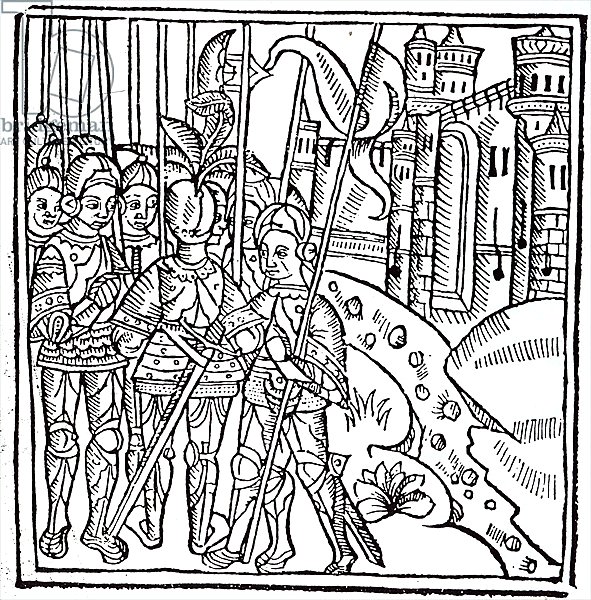 Crusaders, printed by Wynkyn de Worde