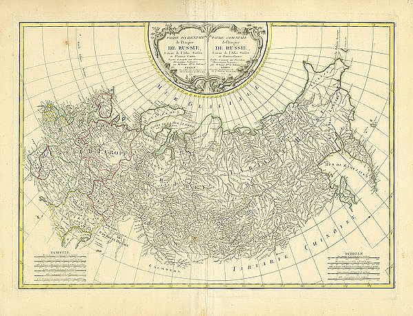 Карта: Российская Империя, 1771 г. 1