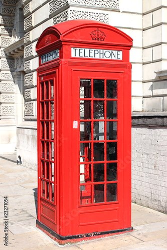 Лондон. Телефонная будка