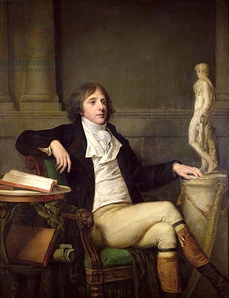 Portrait presumed to be Auguste Louis de Talleyrand c.1792