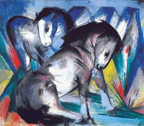 Two Horses, 1913