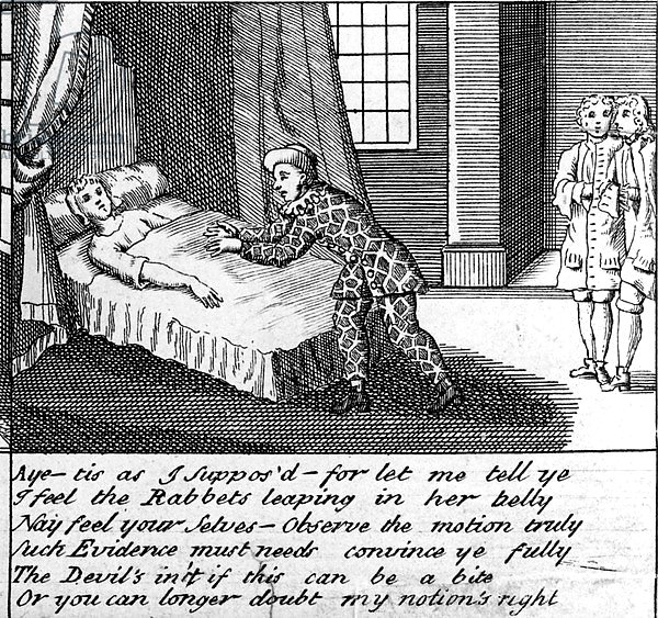 The Doctor in Labour, or the New Whim Wham from Guildford, circa 1726