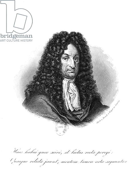 Portrait of Gottfried Wilhelm Baron de Leibniz