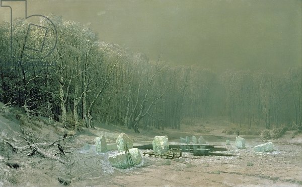 Winter, the Laying Off of Ice, 1878