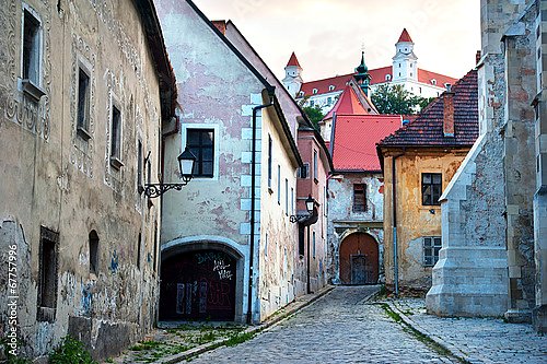 Словакия, Братислава. Старый город
