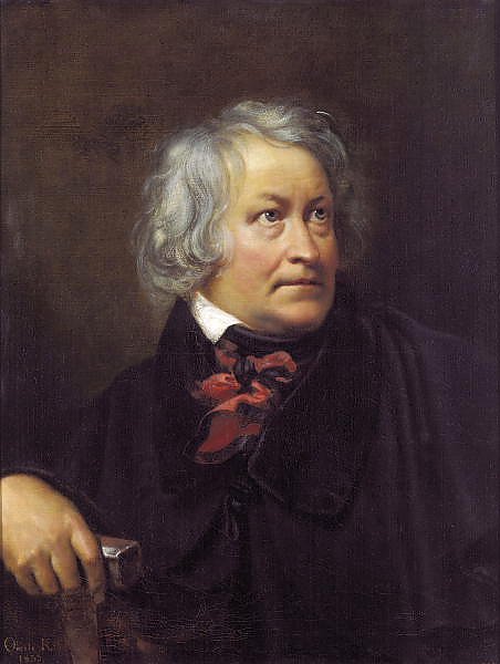 Портрет датского скульптора Бертеля Торвальдсена. 1833