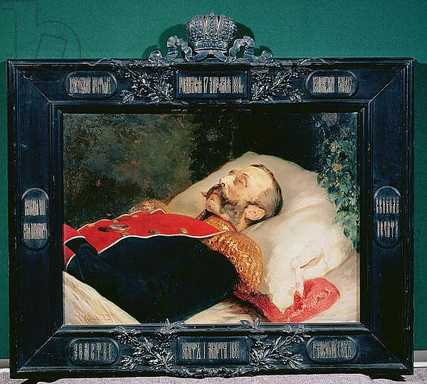 Emperor Alexander II on His Deathbed, 1881