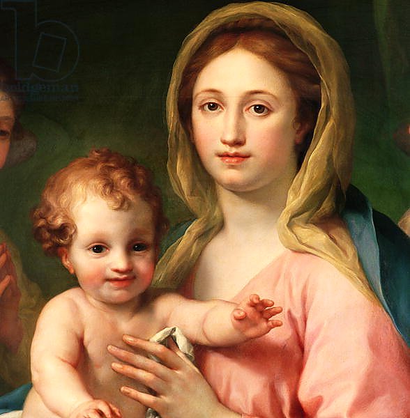 Madonna and Child with Two Angels, 1770-73 2