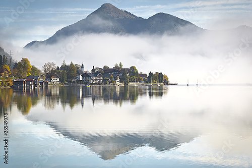 Германия. Горное озеро в Баварии #10