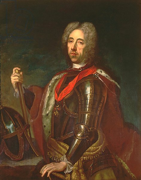 Prince Eugene of Savoy at the Siege of Belgrade, 16th August 1717